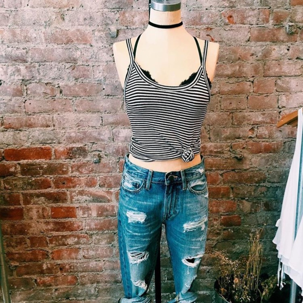 Stripped top